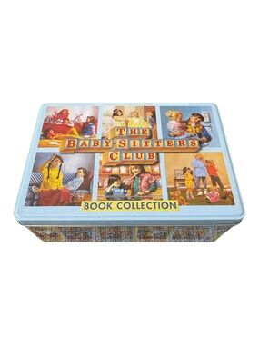 The Baby-Sitters Club Retro 6 Book Collection Set Paperback Collectible Tin Case